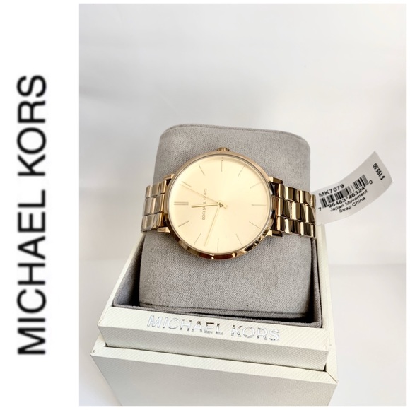 Restocked NWT authentic MK gold tone Jaryn watch - Picture 4 of 4